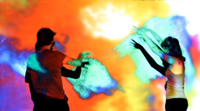“Body Paint” at Le Cube Gallery, Paris, France (2010)